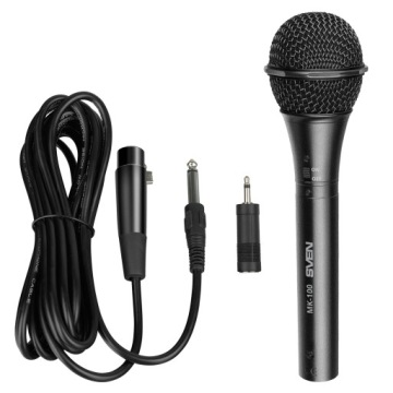 Sven MK-100 mikrofon karaoke 3,5 mm velký jack 6,3 mm dynamický estrádní Xlr