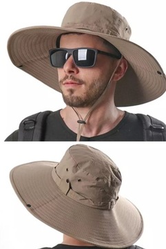 KAPELUSZ Męska czapka przeciwsłoneczna osłona UV