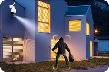 Наружная Wi-Fi камера 8MPx 8MP 4K UHD AUDIO 4XZOOM ОБНАРУЖЕНИЕ