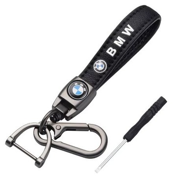 BMW BRELOK BRELOCZEK SKÓRA KOLOROWE LOGO