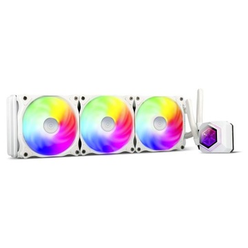 CHŁODZENIE WODNE SILVERSTONE PF360W-ARGB, BIAŁY, LGA1700, AM4, 360MM
