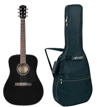 Акустическая гитара Fender CD-60 V3 DS Black WN