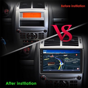 RADIO NAWIGACJA GPS PEUGEOT 407 2004-2011 ANDROID