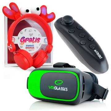 WIRTUALNA RZECZYWISTOŚĆ GOGLE 3D OKULARY VR PILOT