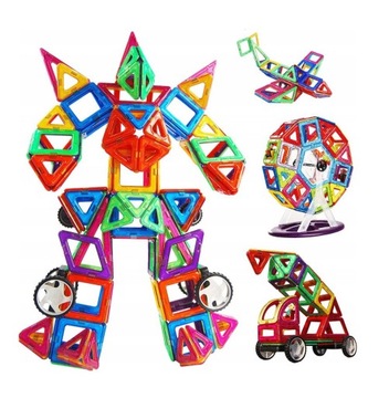 НАБОР ОБРАЗОВАТЕЛЬНЫХ МАГНИТНЫХ БЛОКОВ, 106 EL PANELS