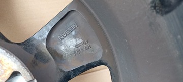 1X DISK 16 NISSAN QASHQAI 5X114,3 ET40 6,5J BV81A BV81C AC4CH ORIGINÁLNÍ