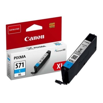 Tusz Canon CLI-571 CLI571 XL niebieski oryginalny