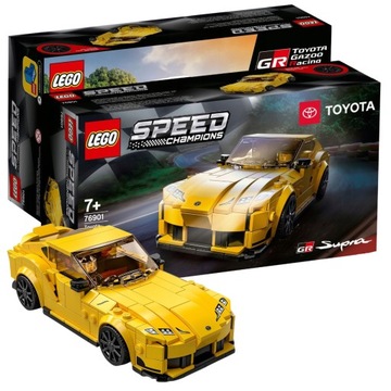 LEGO ZESTAW SPEED CHAMPIONS - SAMOCHÓD AUTO TOYOTA SUPRA GR
