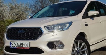 Ford Kuga II SUV Facelifting 2.0 TDCi 150KM 2018 Ford Kuga 2.0 150KM VIGNALE Kamera/GrzaneSkóry/ ElektrycznaKlapa/FV-23%, zdjęcie 15