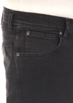 WRANGLER TEXAS SLIM CASH BLACK W12SHT240 42/34