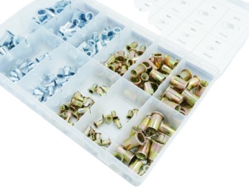 ЗАКЛЕПКА-ГАЙКА СТАЛЬНАЯ М3-М10 ЗАКЛЕПКА-ГАЙКА 300 шт.