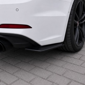Universalūs galinio bamperio antdėklai, juodas blizgus, BWM VW SKODA AUDI 77garage – nuotrauka 8