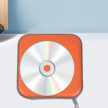 Etui na płyty CD Portfel na płyty CD Torba ochronna na płyty CD Pyłoszczelna pomarańczowa