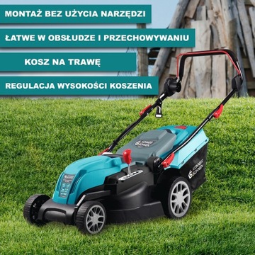 Kosiarka elektryczna Könner & Söhnen 1400 W 40 L 3250 obr/min KS 38LM