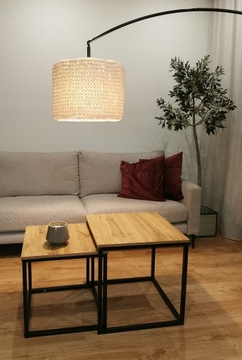 Stoliki kawowe Kontrast 50x50x50,5cm dąb naturalny