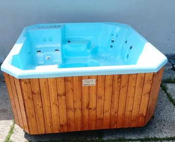 jacuzzi ogrodowe, bania, spa, elektryczne, piec
