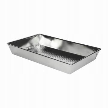 Blaszka do pieczenia ocynowana wyrób PL 36cm x 24,5 cm