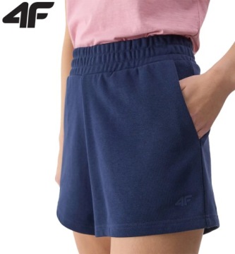 КОРОТКИЕ ШОРТЫ ЖЕНСКИЕ 4F СПОРТИВНЫЕ СПОРТИВНЫЕ ТРЮКИ F286 ХЛОПОК CASUAL НА КАЖДЫЙ ДЕНЬ M