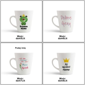 КРУЖКА ЛАТТЕ ПОДАРОК ​​НА ДЕНЬ МАТЕРИ + ИМЯ