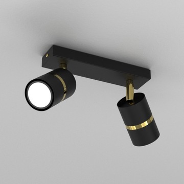 ПОТОЛОЧНЫЙ СВЕТИЛЬНИК ПЛАНКИ МЕТАЛЛИЧЕСКИЕ ТРУБКИ LED GU10