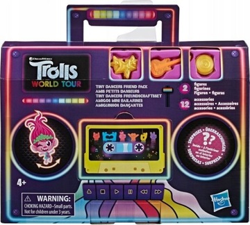 HASBRO TROLLS 2 MALI TANCERZE ZESTAW PRZYJACIÓŁEK