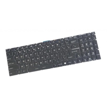Клавиатура с английской раскладкой и подсветкой для MSI GE72, WS60, ,