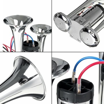 КОМПЛЕКТ АВТОМОБИЛЬНЫХ СИГНАЛОВ 600 ДБ, 12 В, СУПЕР ГРОМКИЙ АВТОМОБИЛЬНЫЙ ДИНАМИК