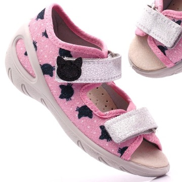 BEFADO SANDAŁKI DZIECIĘCE SKÓRA LEKKIE 063P004 20