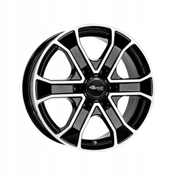 RC-DESIGN RC31 7X16 6X130 ET53/84.1 CZARNY/POLER