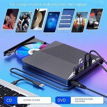 Новый внешний USB-DVD-плеер.