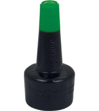 Tusz do stempli pieczatek ZIELONY 28 ml