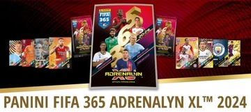 БОЛЬШАЯ БАНКА FIFA 365 2024 ADRENALYN ФУТБОЛЬНЫЕ КАРТОЧКИ 9x СУМКА 3x LIMITED