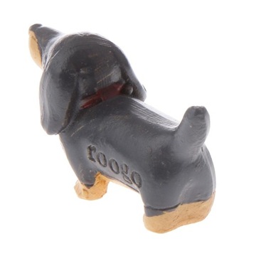 Миниатюрный кукольный домик такса собака сказочный сад