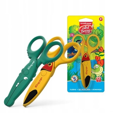 SZKOLNE NOŻYCZKI DO PAPIERU DLA DZIECI BEZPIECZNE