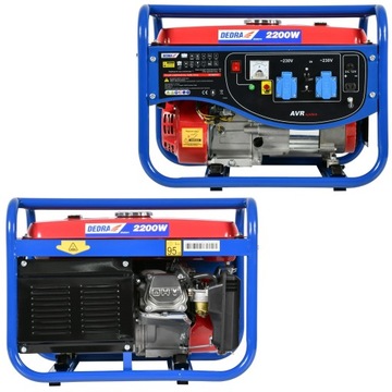 AGREGAT PRĄDOTWÓRCZY GENERATOR PRĄDU 2,2kW 12/230V