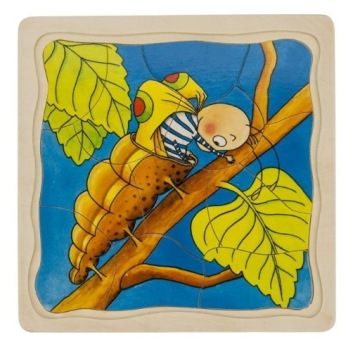 Многослойная головоломка-гусеница