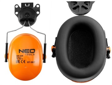 Противошумные наушники для каски.