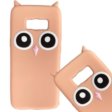 ETUI GUMOWE 3D CASE SOWA OWL DO SAMSUNG GALAXY S8