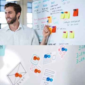 10x НЕОДИМОВЫЙ МАГНИТ ДЛЯ ПЛАТЫ ХОЛОДИЛЬНИКА ЦВЕТНОЙ