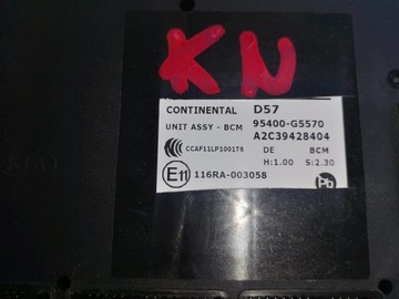 MODUL ŘÍZENÍ BCM KIA NIRO 95400-G5570