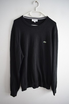 Lacoste Sweter męski C-neck czarny FR 4 M