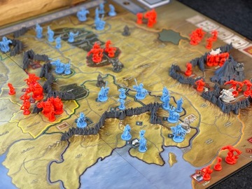 Настольная игра «Горы для Войны Кольца» FOR THE BOARD