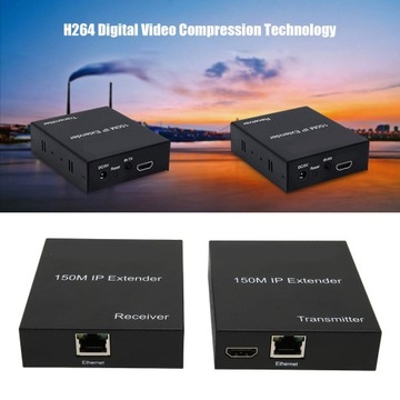 IP-удлинитель Full HD 1080P на 495 футов/150 м