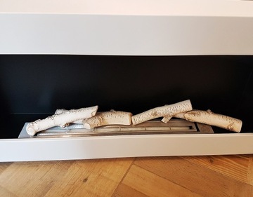 ДЕКОРАТИВНЫЕ ДЕРЕВЯННЫЕ КЕРАМИЧЕСКИЕ ПОЛЯНА БЕРЕЗОВЫЙ БИОКАМИН