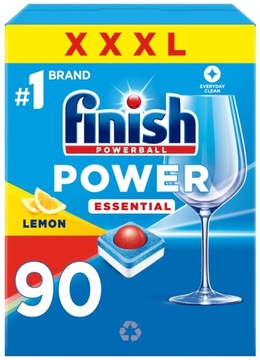 FINISH Power Essential Tabletki do zmywarki lemon 90 sztuk
