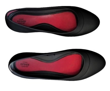 CROCS - Lina Flat W 203404 jak NOWE BALERINY W6 36/37