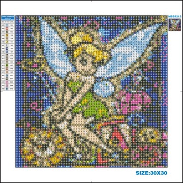 МОЗАИКА 30*30 см 5D алмазная вышивка детская
