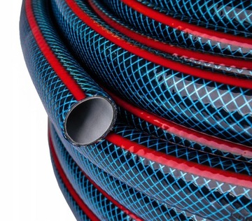 АРМИРОВАННЫЙ САДОВЫЙ ШЛАНГ СВЕРХПРОЧНЫЙ И ДОЛГОВЕЧНЫЙ 4 СЛОЯ 3/4