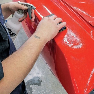 Наждачная бумага мелкозернистая мокрая и сухая, 1000, лапидарный пластик.