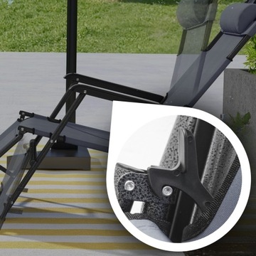 СКЛАДНОЙ СТУЛ СТУЛ, САДОВЫЙ СТУЛ, СЕРЫЙ, ЛЕГКИЙ ДЛЯ САДА